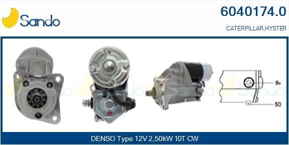 SANDO 6040174.0 Starter motor 143-0538