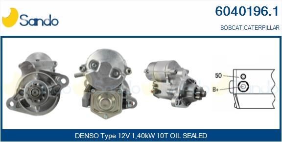 SANDO 6040196.1 Starter motor 7X1057
