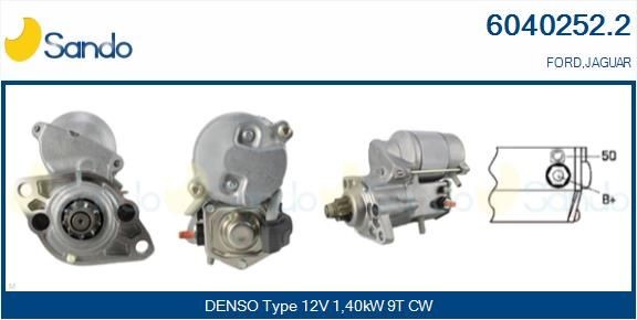 SANDO 6040252.2 Starter motor 96J V 11001 AC