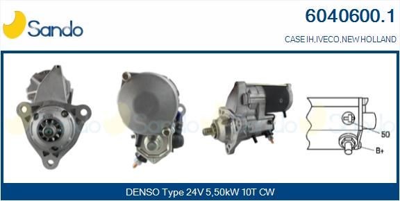 SANDO 6040600.1 Starter motor 5-80171-098-3