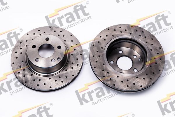 KRAFT 6041270 Brake disc 312, 312,0x28,0mm, 5, perforated/vented