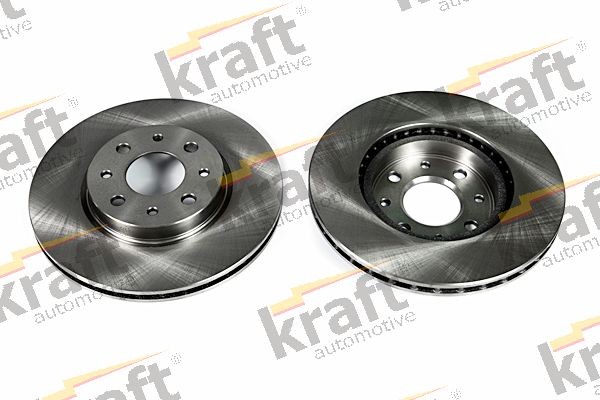 KRAFT 6043070 Brake disc 6080 6137