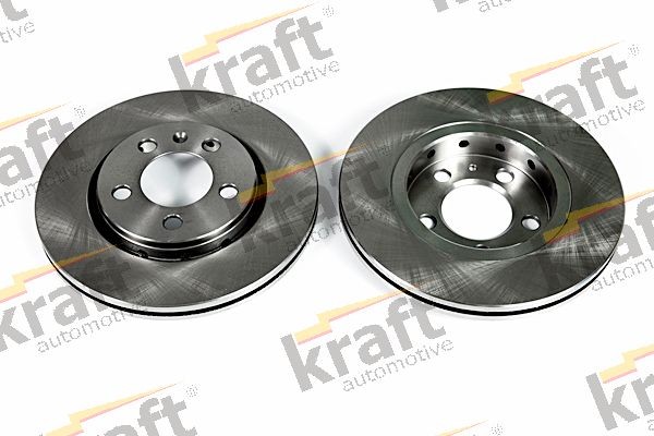 KRAFT 6046520 Disco freno 256, 256,0x21,9mm, 5, ventilato