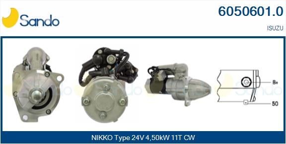 SANDO 6050601.0 Starter motor 1-81100191-1