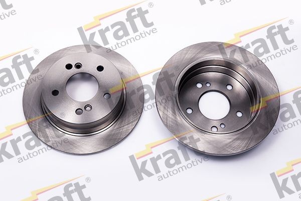 KRAFT 6051020 Brake disc 258, 258,0x9,0mm, 5, solid