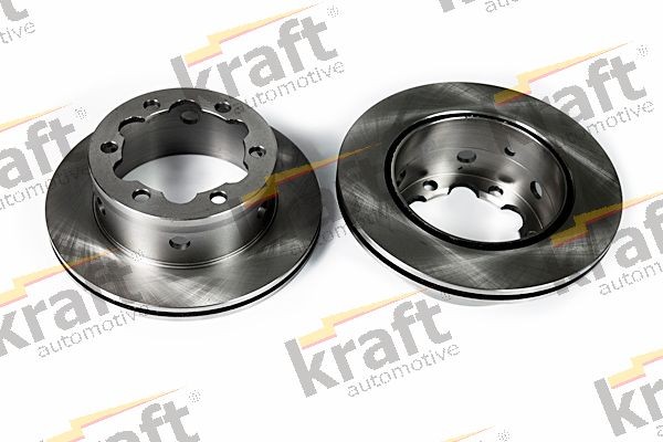 KRAFT 6051430 Brake disc 2D0 615 601 B