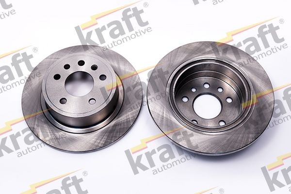 KRAFT 6051610 Brake disc 286, 286,0x9,9mm, 5, solid