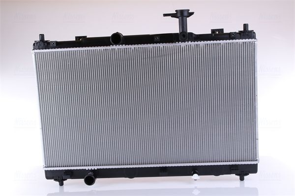 NISSENS Aluminium, 375 x 668 x 16 mm, without gasket/seal, without expansion tank, without frame, Brazed cooling fins Radiator 606146 buy