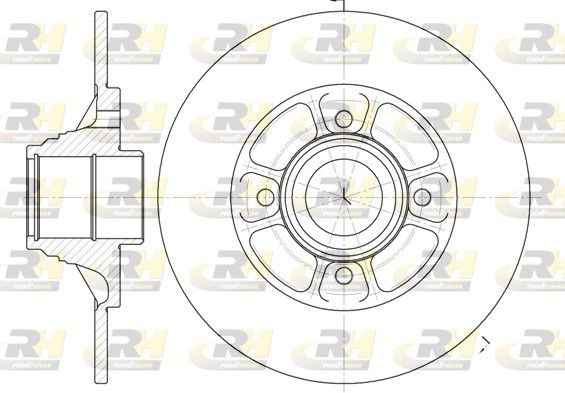 Renault 18 Brake disc set 10020405 ROADHOUSE 6075.00 online buy