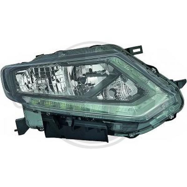 Nissan X-TRAIL Headlight DIEDERICHS 6087881 cheap