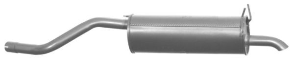 IMASAF 61.61.07 Rear silencer Rear, Length: 1360mm