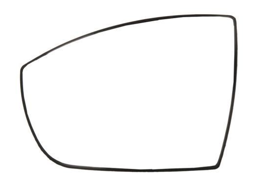 BLIC Mirror Glass, outside mirror 6102-02-1211132 Ford S-MAX 2010