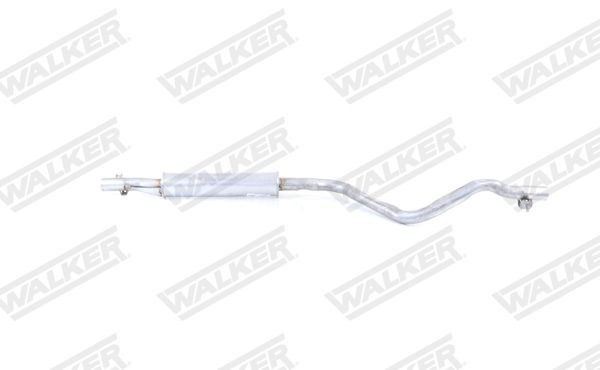 WALKER Front Silencer 04636 for VW JETTA, SCIROCCO, GOLF