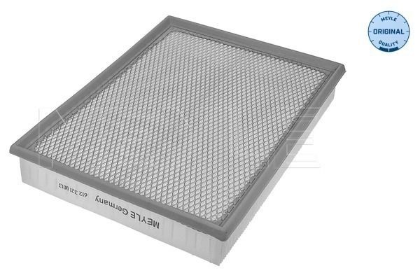 MEYLE 612 321 0013 Air filter 50mm, 252mm, 326mm, Filter Insert, ORIGINAL Quality