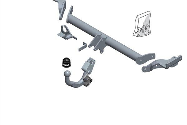 BRINK Towbars detachable and swivelling Tucson (TL, TLE) new 613800