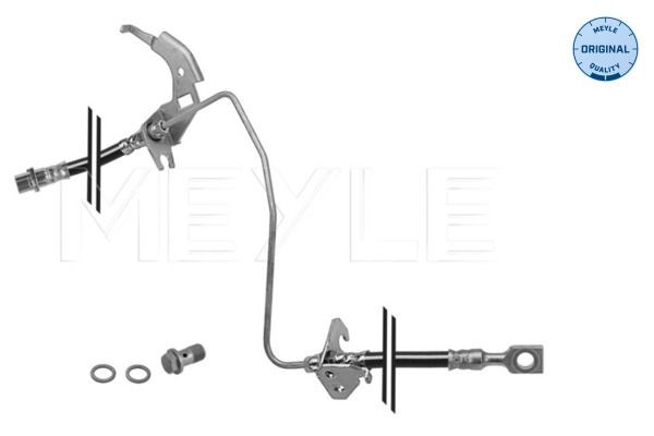 Opel SENATOR Flexible brake pipe 10034858 MEYLE 614 525 0011 online buy