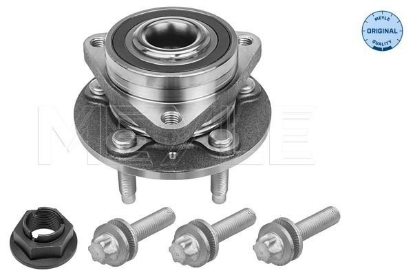 MEYLE 614 652 0008 Wheel Hub 35x105, with integrated wheel bearing, with wheel studs, with attachment material, Front Axle, ORIGINAL Quality