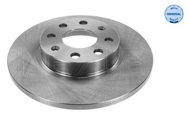 MBD1266 MEYLE Front Axle, 257x12mm, 4x100, solid Ø: 257mm, Num. of holes: 4, Brake Disc Thickness: 12mm Brake rotor 615 521 0003 buy