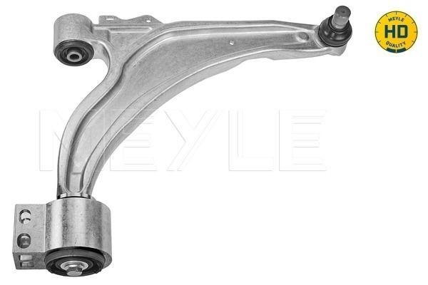MEYLE 616 050 0070/HD Suspension arm Quality, with rubber mount, Lower, outer, Front Axle Right, Control Arm, Aluminium