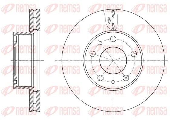 REMSA 61637.10 Brake disc FIAT experience and price