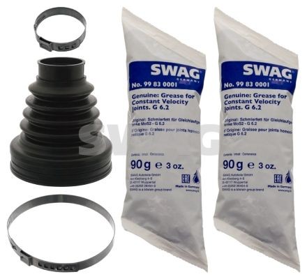 Original SWAG Drive shaft boot 62 10 0347 for OPEL CROSSLAND X