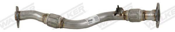 WALKER 08992 Exhaust Pipe Length: 730mm, without mounting parts