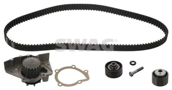 SWAG 62946412 Water pump and timing belt kit 1611898680