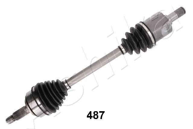 ASHIKA Front Axle Left External Toothing wheel side: 28 Driveshaft 62-04-487 buy