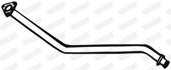 Great value for money - WALKER Exhaust Pipe 09160