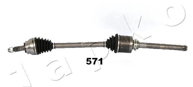 JAPKO 62571 Drive shaft Front Axle Right, 315, 95mm, 995mm