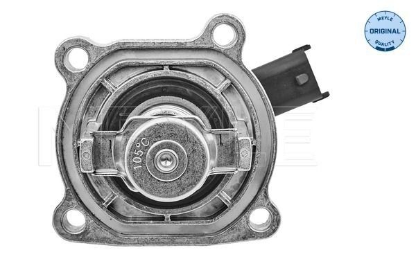 MEYLE 6282280002 Thermostat in engine cooling system Opening Temperature: 105°C, ORIGINAL Quality, with seal, Metal Housing