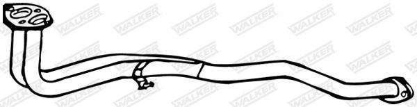 WALKER 14537 Exhaust pipes Opel Astra F 1.8 i 90 hp Petrol 1995 price