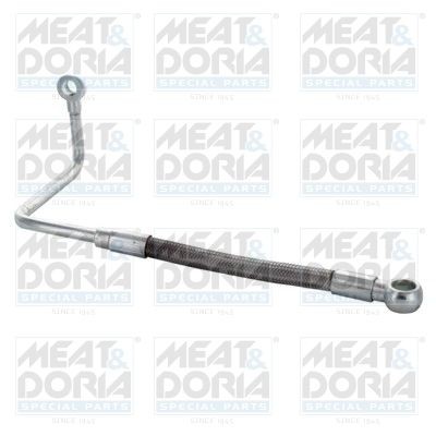 Opel ASTRA Oil Pipe, charger MEAT & DORIA 63021 cheap