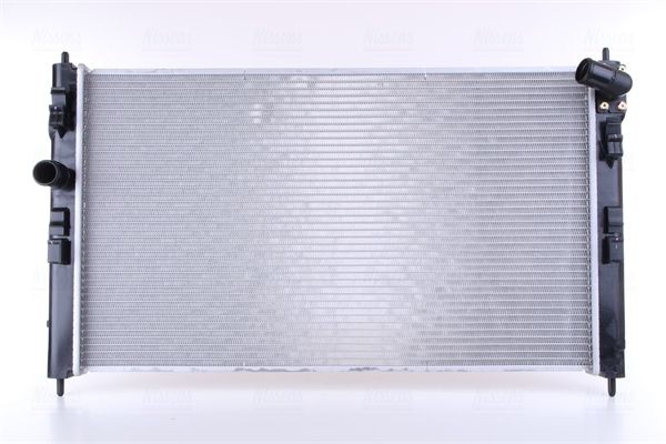 NISSENS 636033 Engine radiator Aluminium, 700 x 408 x 16 mm, without gasket/seal, without expansion tank, without frame, Brazed cooling fins