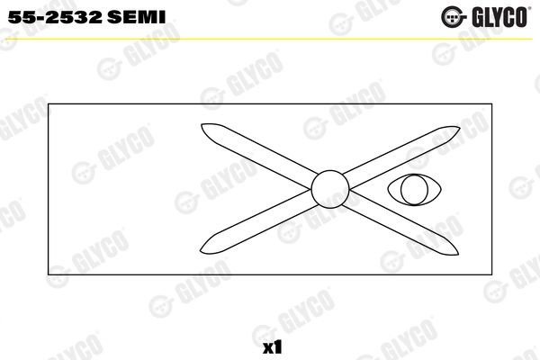 OEM-quality GLYCO 55-2532 SEMI Small End Bushes, connecting rod