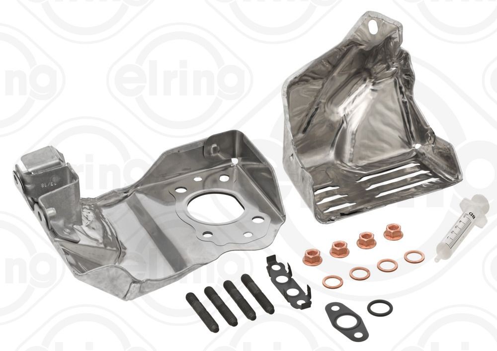 Opel ASTRA Mounting kit, charger 10072447 ELRING 642.550 online buy