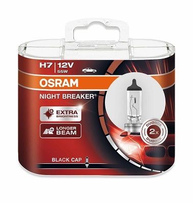 H7 OSRAM NIGHT BREAKER® H7 12V 55W PX26d, Halogen High beam bulb 64210NB-HCB buy