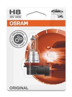 OSRAM H8 Main beam bulb H8 12V 35W PGJ19-1, 3200K, Halogen, ORIGINAL