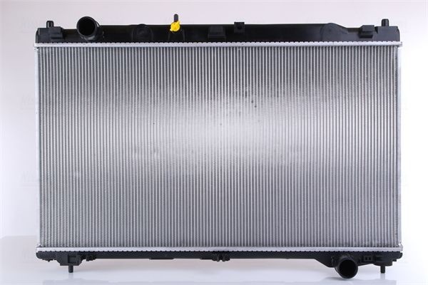 NISSENS 646948 Engine radiator Aluminium, 400 x 708 x 16 mm, without gasket/seal, without expansion tank, without frame, Brazed cooling fins