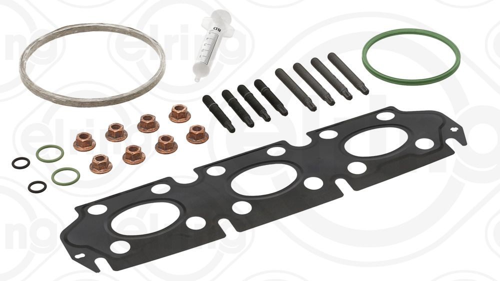 Original ELRING 11657633795 Mounting kit, charger 648.640 for BMW 3 Series
