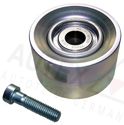 AUTEX with attachment material, with screw Ø: 80mm Deflection / Guide Pulley, v-ribbed belt 654149 buy
