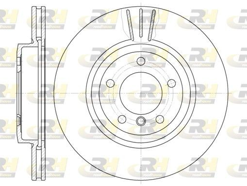 Original ROADHOUSE DSX659810 Brake rotors 6598.10 for LEXUS ES
