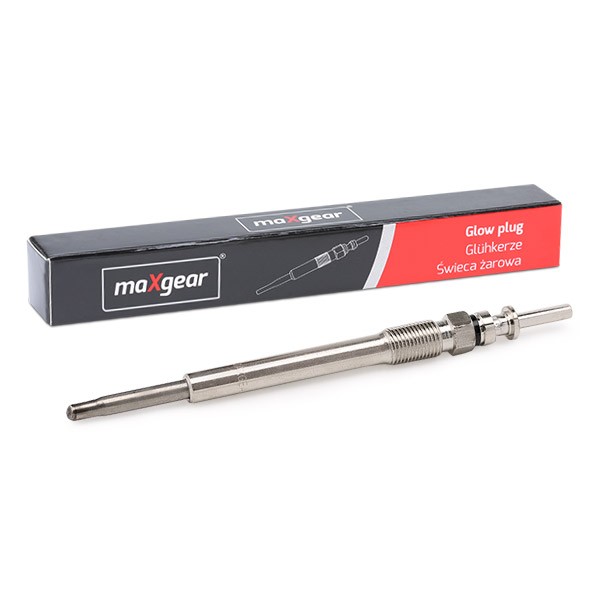 MAXGEAR 66-0029 Glow plug 11V 5A M10 x 1,0, Metal glow plug, Length: 135 mm, 17 Nm