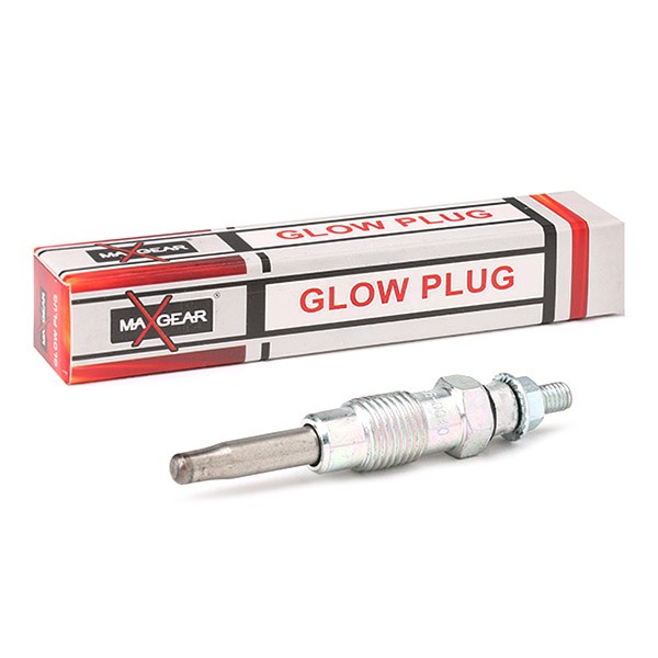 MAXGEAR 66-0040 Glow plug 11V 5,5A M12 x 1,25, Metal glow plug, Length: 68,5 mm, 23 Nm