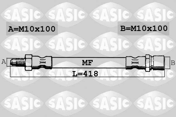 SASIC 6606122 Brake hose C236-43-980 A