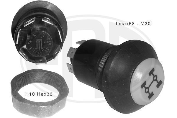ERA 661239 Schalter, Hauptlicht für IVECO Zeta LKW in Original Qualität
