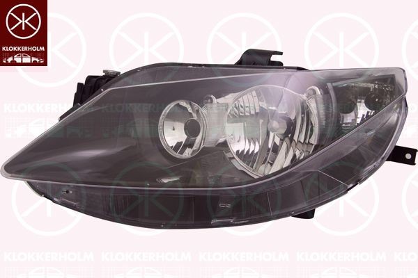KLOKKERHOLM Left, H7/H7, with motor for headlamp levelling Front lights 66210145 buy