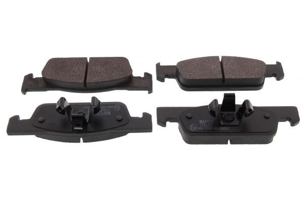MAPCO 6624 Brake pad set Front Axle, not prepared for wear indicator