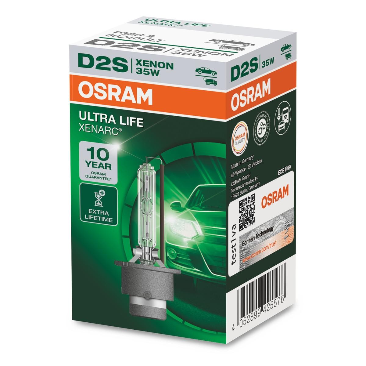 OSRAM 66240ULT Glühlampe, Fernscheinwerfer für MERCEDES-BENZ UNIMOG LKW in Original Qualität