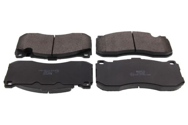 MAPCO 6626 Brake pad set Front Axle, prepared for wear indicator